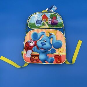 Blue's Clues 3D 12" Toddler Small School Backpack NWT